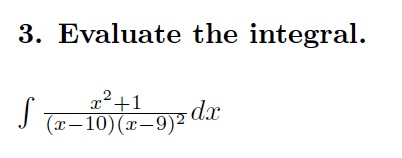 Homework Helper – Partial Fraction Decomposition – Brian M. Woody
